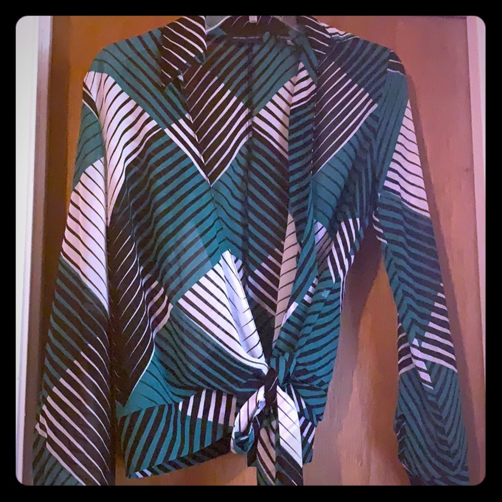 Beautiful wrap shirt